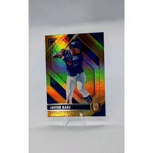 Javier Baez #20 2021 Panini Players Rainbow Refractor